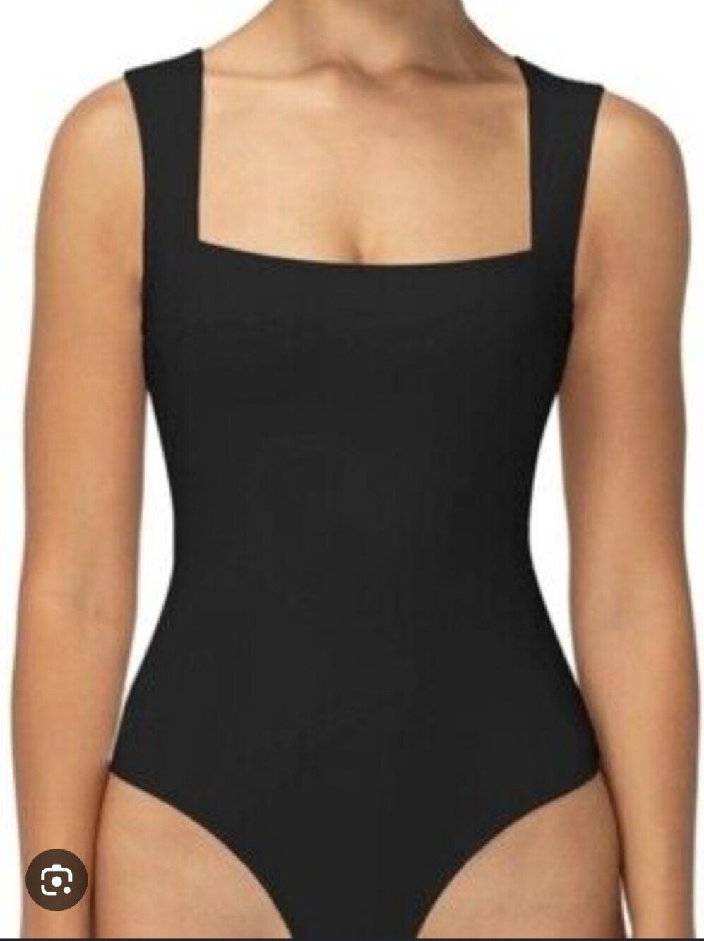 House Of Harlow 1960 All Day Contour Square Neck Bodysuit